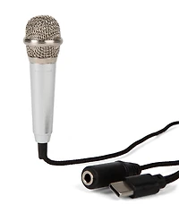 Kikkerland Design Plug & Play Mini Microphone