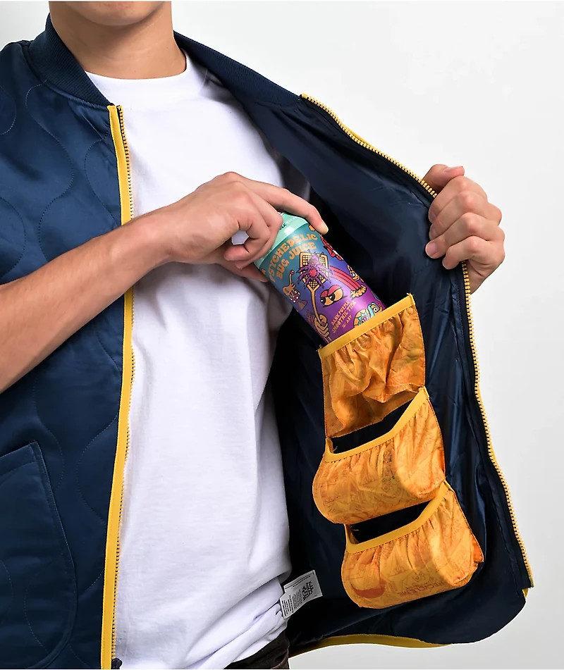Killer Acid 6 Pack Navy & Yellow Vest
