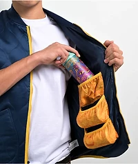 Killer Acid 6 Pack Navy & Yellow Vest