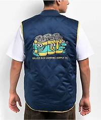 Killer Acid 6 Pack Navy & Yellow Vest