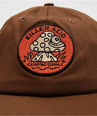 Killer Acid Camping Supply Brown Strapback Hat