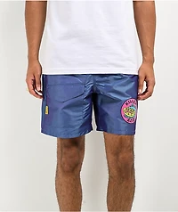 Killer Acid Cat Hologram Blue Shorts