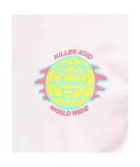 Killer Acid Dose The World Pink T-Shirt