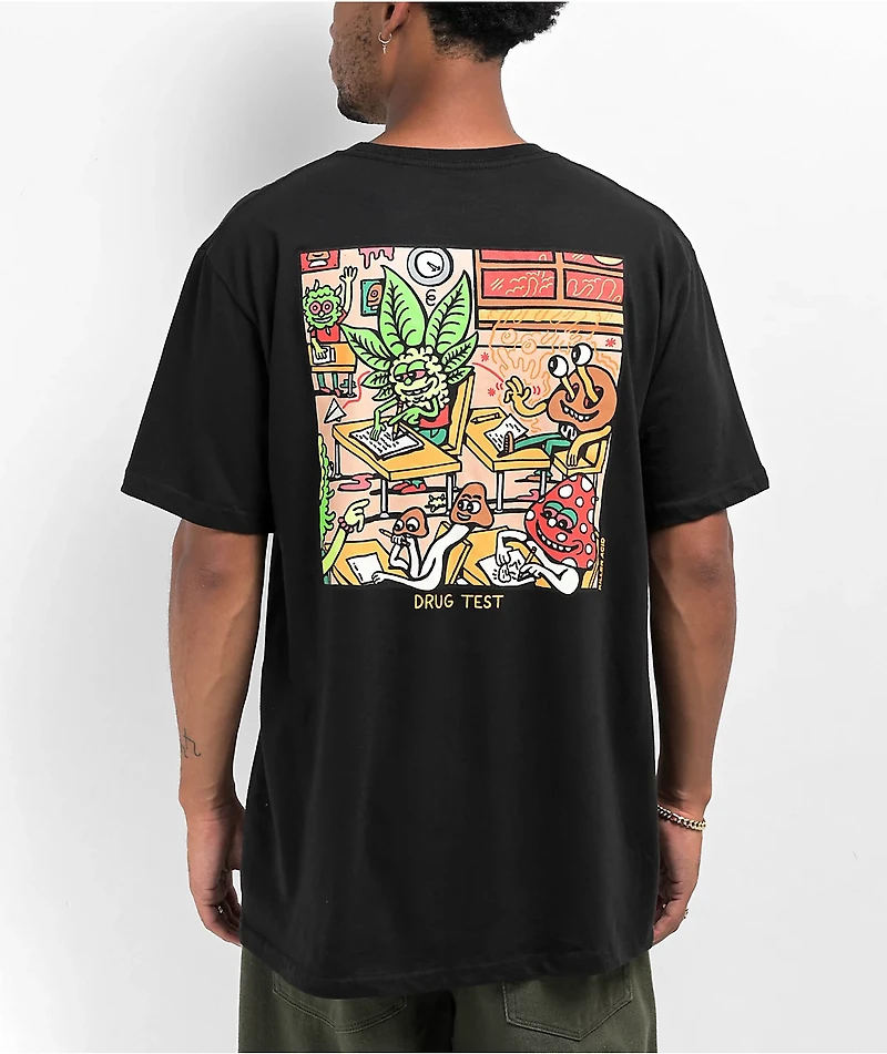 Killer Acid Drug Test Black T-Shirt