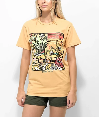 Killer Acid Drug Test Orange T-Shirt