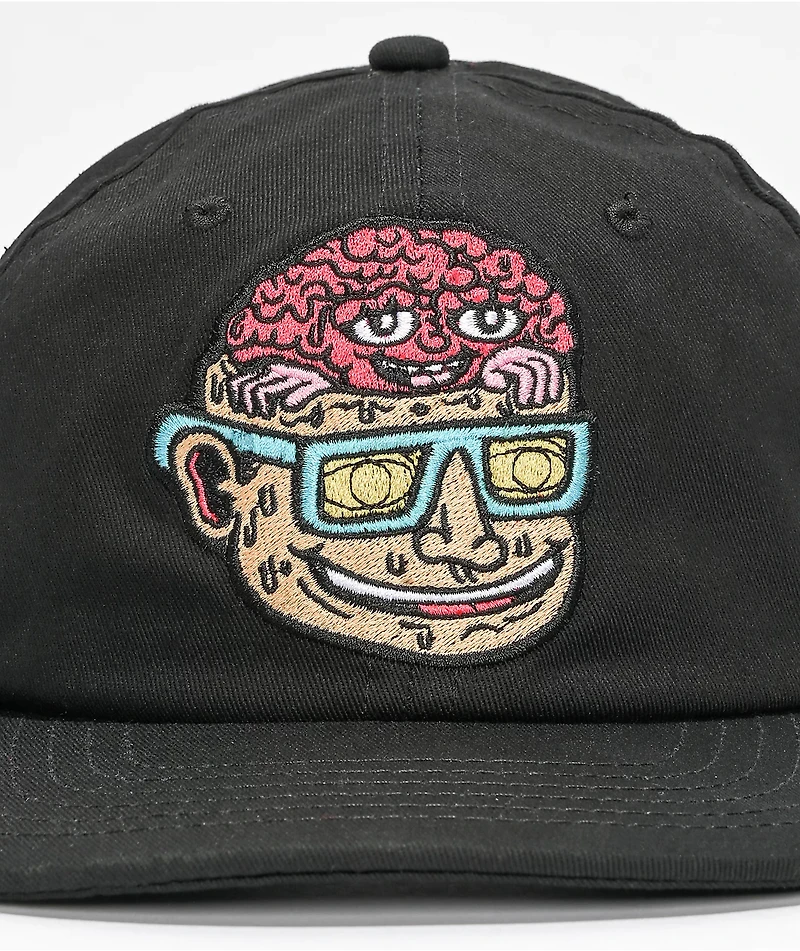 Killer Acid Flip Your Lid Black Strapback Hat