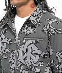 Killer Acid Freak Weirdos Black & Grey Chore Jacket