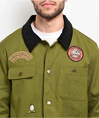 Killer Acid Freaks Of Nature Olive Chore Jacket