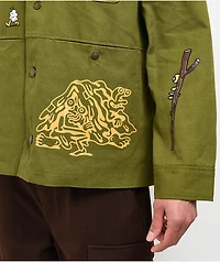 Killer Acid Freaks Of Nature Olive Chore Jacket