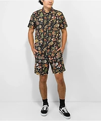 Killer Acid Get Lost Black Shorts