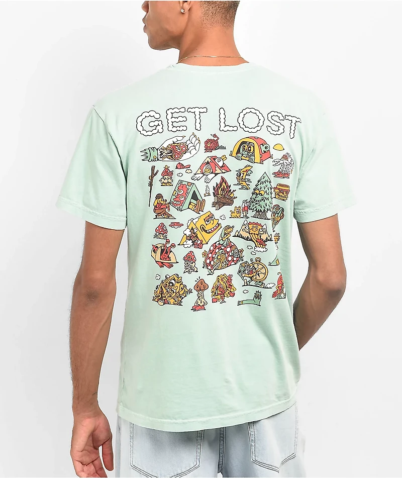 Killer Acid Get Lost Sage T-Shirt