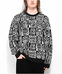 Killer Acid Heads Black Sweater