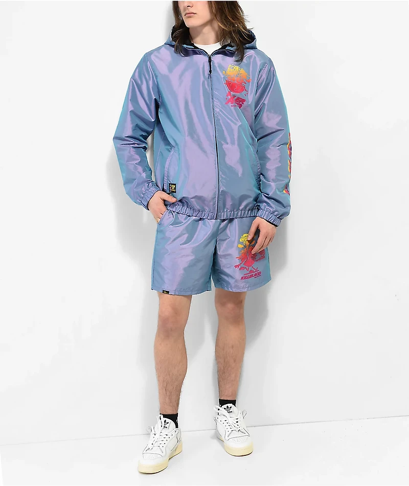Killer Acid Hologram Purple Shorts