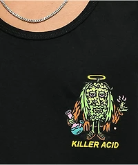 Killer Acid Jesus Bud Black Tank Top