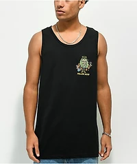 Killer Acid Jesus Bud Black Tank Top
