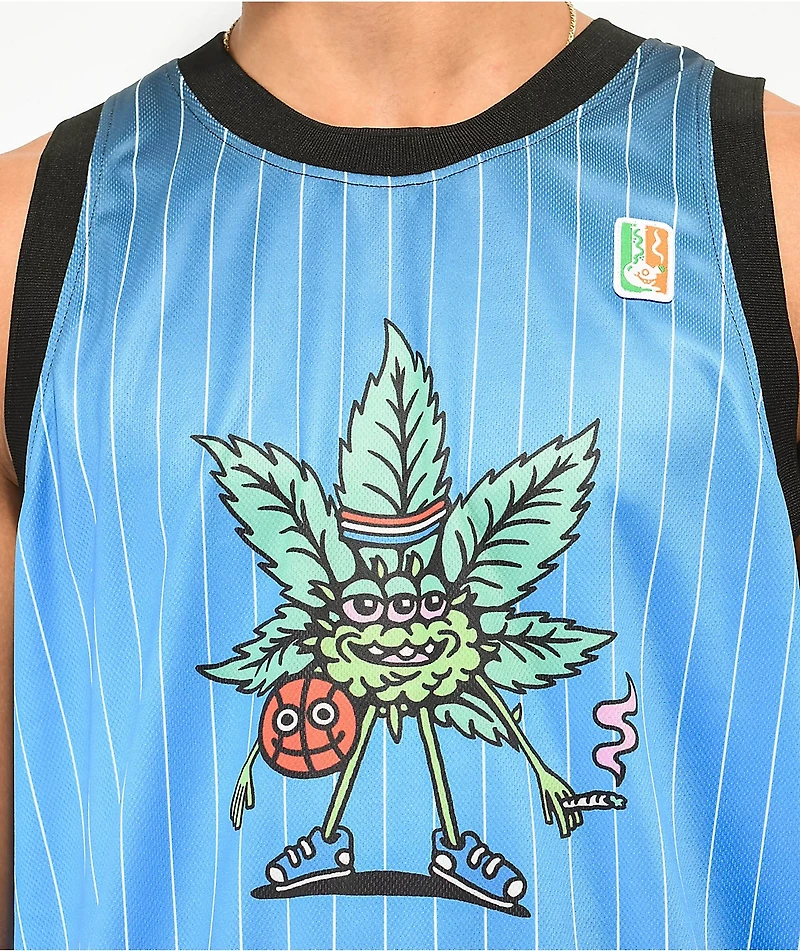 Killer Acid Kaba Blue Basketball Jersey