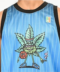 Killer Acid Kaba Blue Basketball Jersey