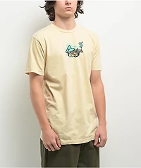 Killer Acid Keep It Stupid Beige T-Shirt