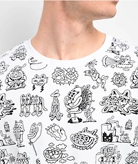 Killer Acid Los Gatos White T-Shirt