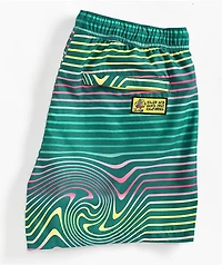 Killer Acid Magic Green Board Shorts