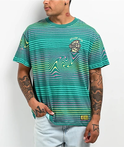Killer Acid Magic Knit Green T-Shirt