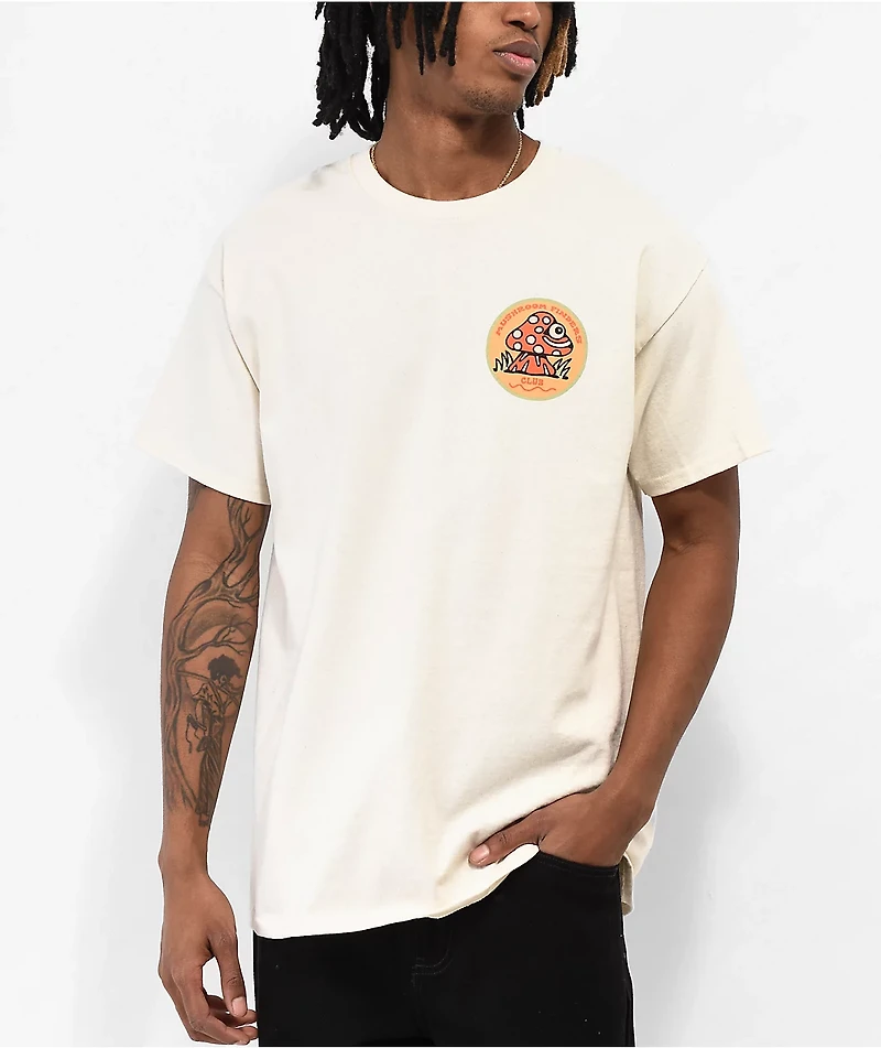 Killer Acid Mushroom Finder Sand T-Shirt