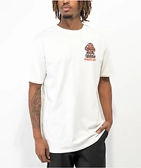 Killer Acid Mushroom Friends Natural T-Shirt