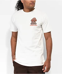 Killer Acid Mushroom Friends Natural T-Shirt