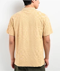 Killer Acid Nature Is Weird Beige Polo Shirt