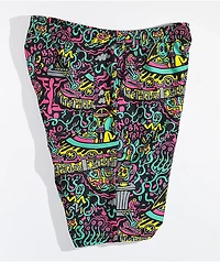 Killer Acid No Bad Trips Black Board Shorts