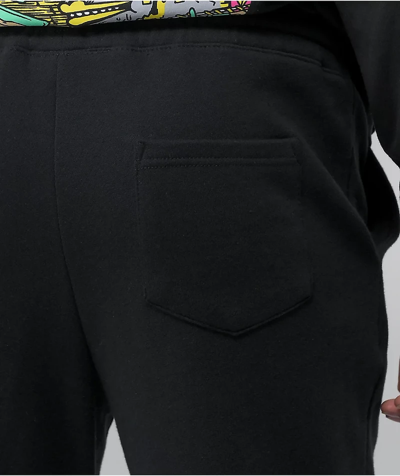 Killer Acid No Bad Trips Black Jogger Sweatpants