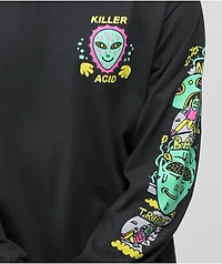 Killer Acid No Bad Trips Black Long Sleeve T-Shirt