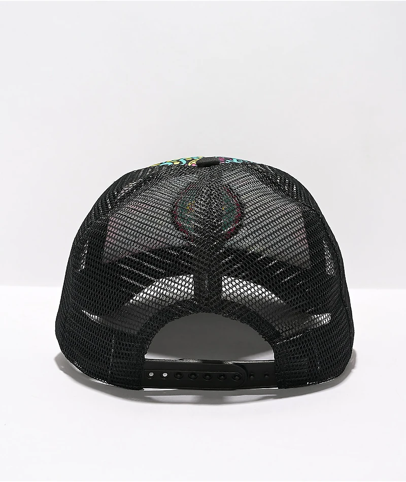 Killer Acid No Bad Trips Black Trucker Hat