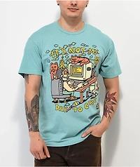 Killer Acid Not My Day To Care Blue T-Shirt