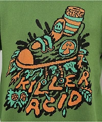 Killer Acid Ooze Green Sweater