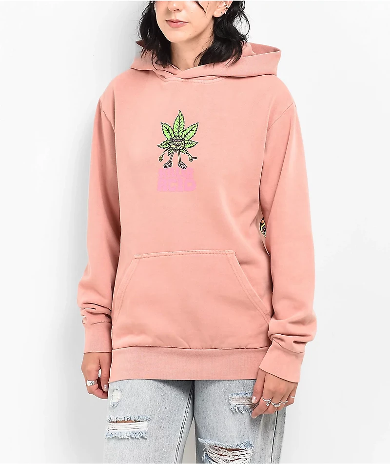 Killer Acid Psychonaut Pink Hoodie