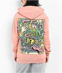 Killer Acid Psychonaut Pink Hoodie