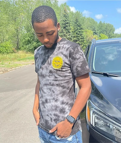 Killer Acid Rise And Shine Black Tie Dye T-Shirt