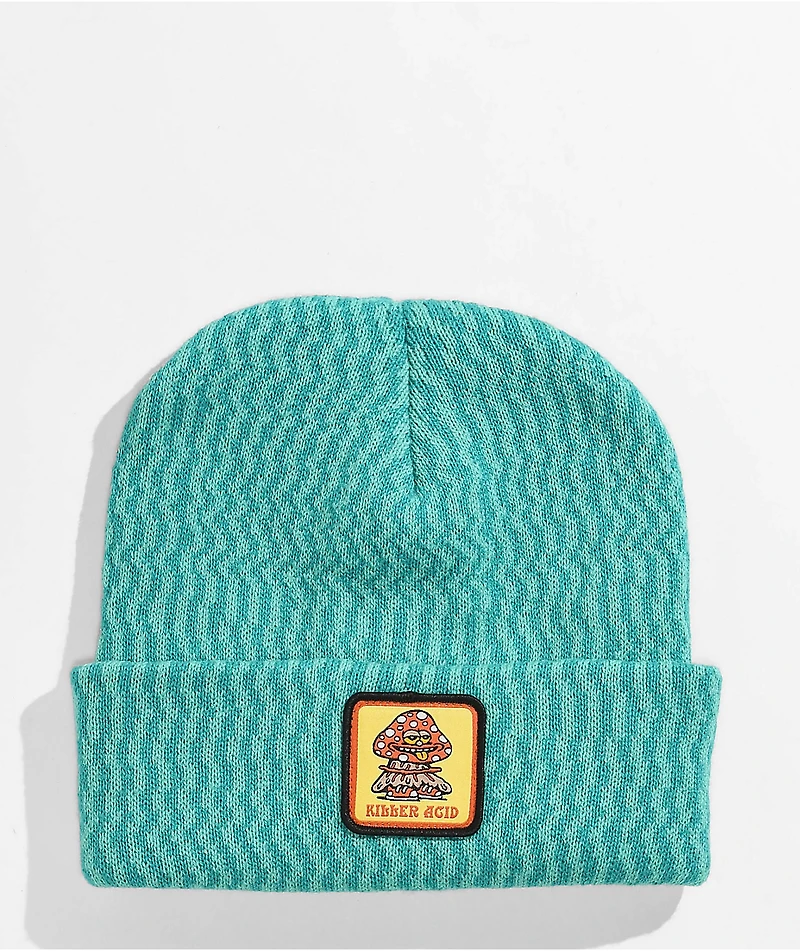Killer Acid Shrooms Teal Beanie