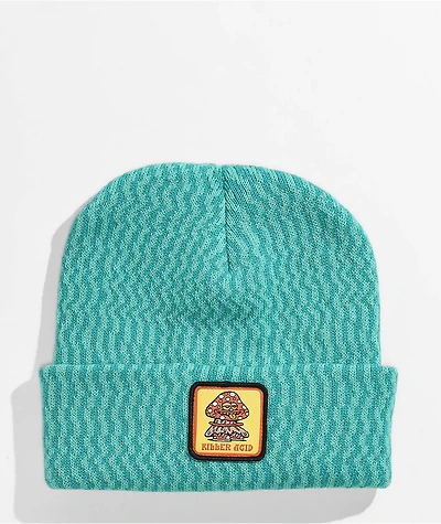 Killer Acid Shrooms Teal Beanie