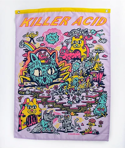 Killer Acid Spaced Invaders Banner