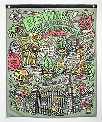 Killer Acid Stoner Graveyard Banner