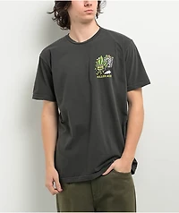 Killer Acid Stoner Graveyard Grey T-Shirt