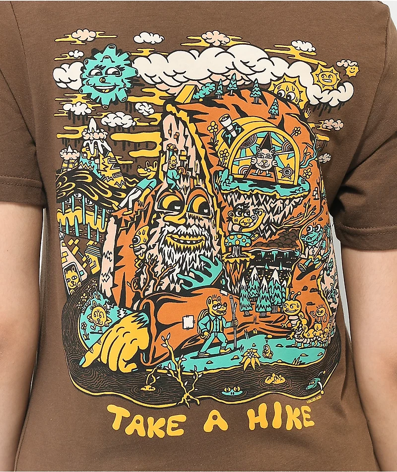 Killer Acid Take A Hike Chestnut T-Shirt