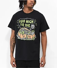 Killer Acid Too High To Die Black T-Shirt