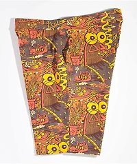 Killer Acid Way Out West Orange Sweat Shorts