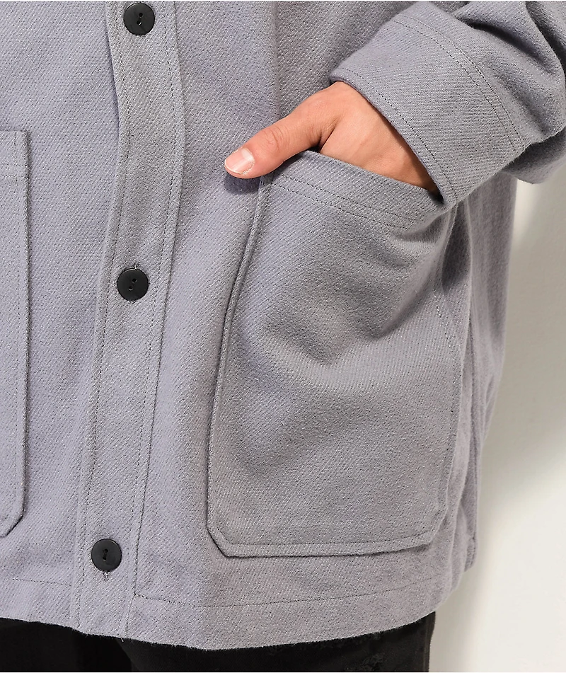 Killer Acid Work All Day 2 Grey Chore Jacket