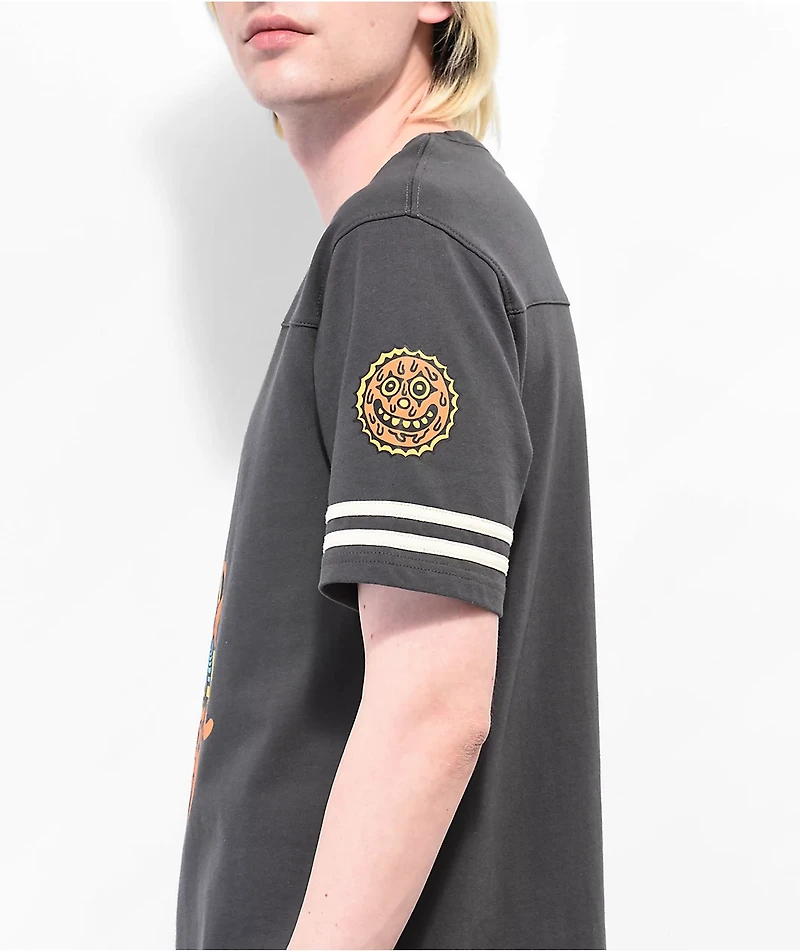 Killer Acid dusk Till Dawn Black Wash T-Shirt
