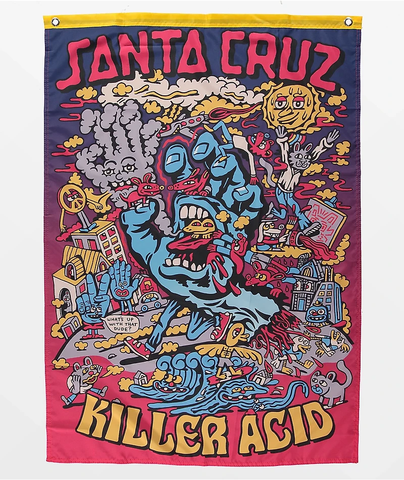 Killer Acid x Santa Cruz Banner