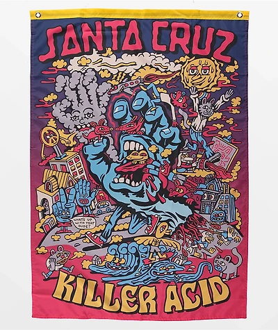 Killer Acid x Santa Cruz Banner